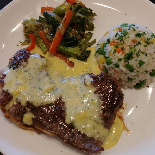 New York Steak.