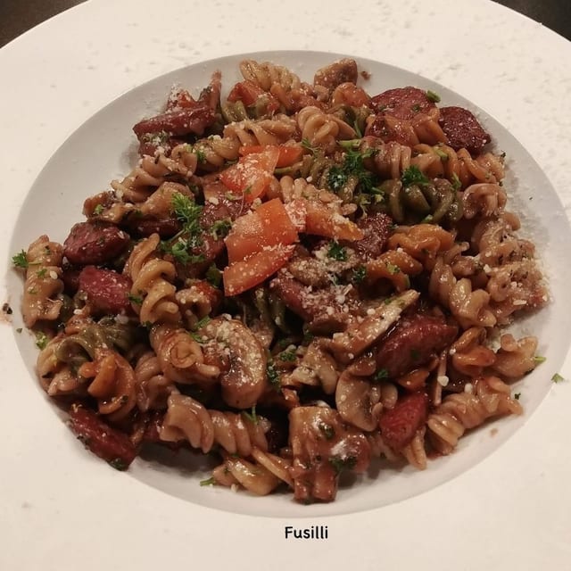 Fusilli Salsiccia.