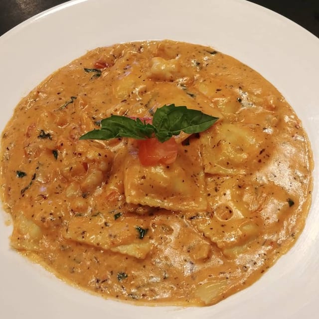 Lobster Ravioli.